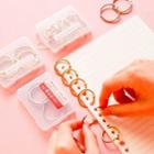 Set: Metal Loose Leaf Ring