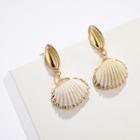 Shell Drop Earring 1 Pair - A24402 - One Size