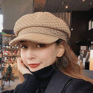 Mesh Panel Military Cap