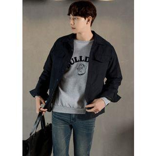 Dual-pocket Quilted Shirt