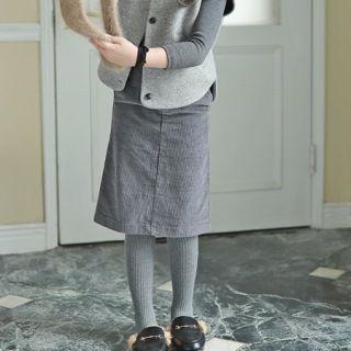 Couple Matching Denim A-line Skirt