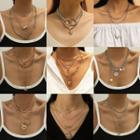 Pendant Alloy Layered Necklace (various Designs)