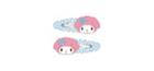 Sanrio My Melody Hair Clip With Mascot 1 Pc
