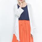 Plain Flounced Light Jacket
