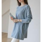 Seam-trim M Lange Long T-shirt