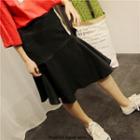 Print Panel A-line Skirt