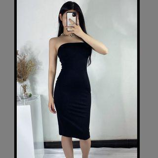 Plain Sheath Tube Dress