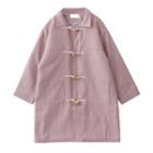 Long Duffle Coat Light Pink - One Size