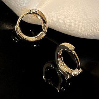 Geometry Stud Earring 1 Pair - Earring - Gold - One Size