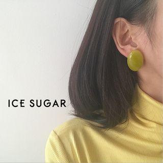 Oval Resin Earring