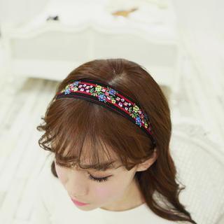 Embroidered Headband