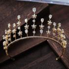 Wedding Faux Crystal Tiara As Shown In Figure - One Size
