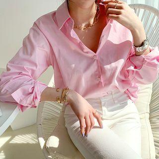 Pastel Cotton Basic Shirt
