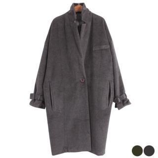 Wool Blend Oversized Coat