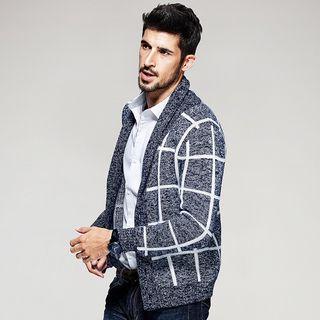 Plaid Thick Cardigan