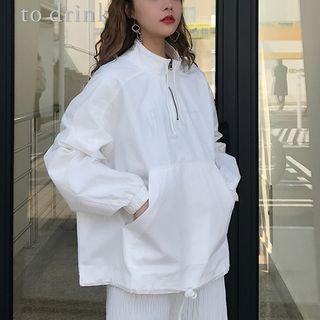 Half-zip Drawstring Jacket