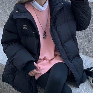 Long-sleeve Logo Padded Jacket