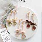 Bow Drop Earring / Clip-on Earring