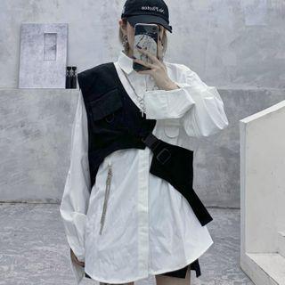 Cargo Vest / Long-sleeve Shirt