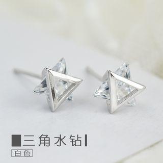 Hexagon Star Stud Earring