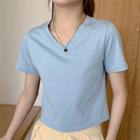 Short Sleeve Plain T-shirt (various Designs)