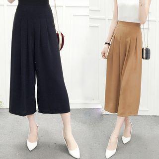 Sheath Chiffon Wide Pants