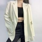 Metal Accent Blazer