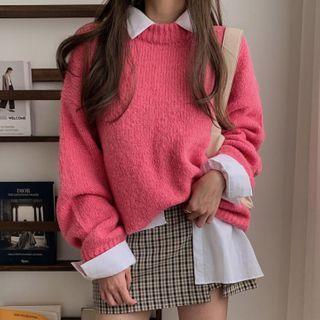 Colored Crewneck Sweater