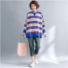 Stripe Boxy Sweater Multicolor - One Size