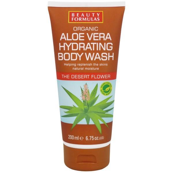 Beauty Formulas - Organic Aloe Vera Body Wash 200ml/6.75oz
