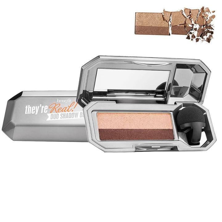 Benefit - Theyre Real! Duo Eyeshadow Blender (#brazen Bronze) 1 Pc