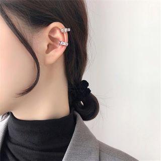 Heart Belt Alloy Cuff Earring 1 Pair - Cuff Earring - One Size