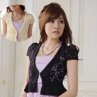 Lace Cropped Jacket