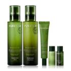 Kwailnara - Puretem Purevera Set: Skin 130ml + Emulsion 130ml + Soothing Gel 25ml + Skin 15ml + Emulsion 15ml