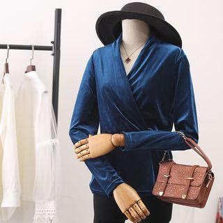 Lightweight Velvet Top
