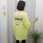 Over-size Letter T-shirt