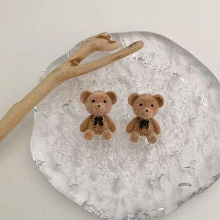 Bear Accent Earring