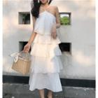 Ruffle Halter Dress