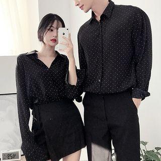 Couple Matching Dotted Shirt