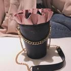 Frill Trim Bucket Bag
