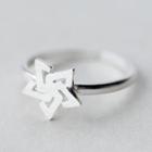 Star Sterling Silver Ring