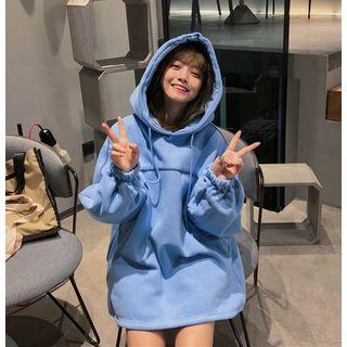 Drawstring Hoodie With Bungee Cord