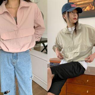 Flap-pocket Anorak Jacket
