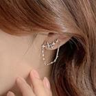 Star Chained Asymmetrical Earring
