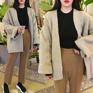 Knit Open Front Jacket