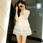Sheer A-line Jacket