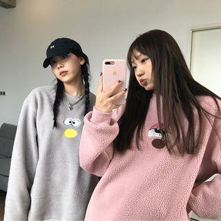 Cartoon Fleece Sweatshirt