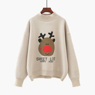 Mock-neck Xmas Sweater