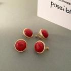 Button Clip-on Earring / Clip-on Earring