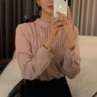 Shirred Plain Blouse
